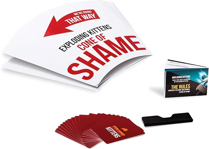 Imploding Kittens Expansion Pack by Exploding Kittens, Original Game Required - 2-5 Players - Ages 7+ - 15 Minutes to Play - Ideal for Party, Family Game Night, Fun for Kids and Adults