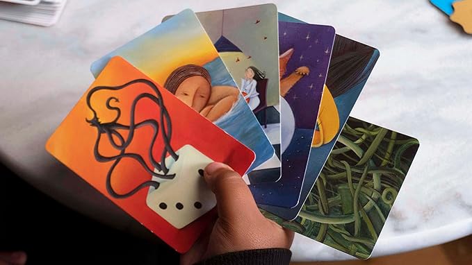 Dixit Board Game - The Award-Winning Game of Imagination and Creativity! Fun Family Storytelling Game for Kids & Adults, Ages 8+, 3-6 Players, 30 Minute Playtime, Made by Libellud