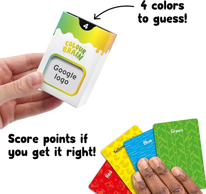 Colorbrain: Ultimate Family Board Game | Top Board Game for Kids and Adults | 2 - 20 players, Fun for All Ages