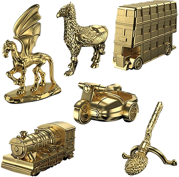 Monopoly Harry Potter Edition Board Game | A Magical Adventure at Hogwarts | Ages 8 and Up | 2 to 6 Players | Family Games | Gifts for Kids and Adults