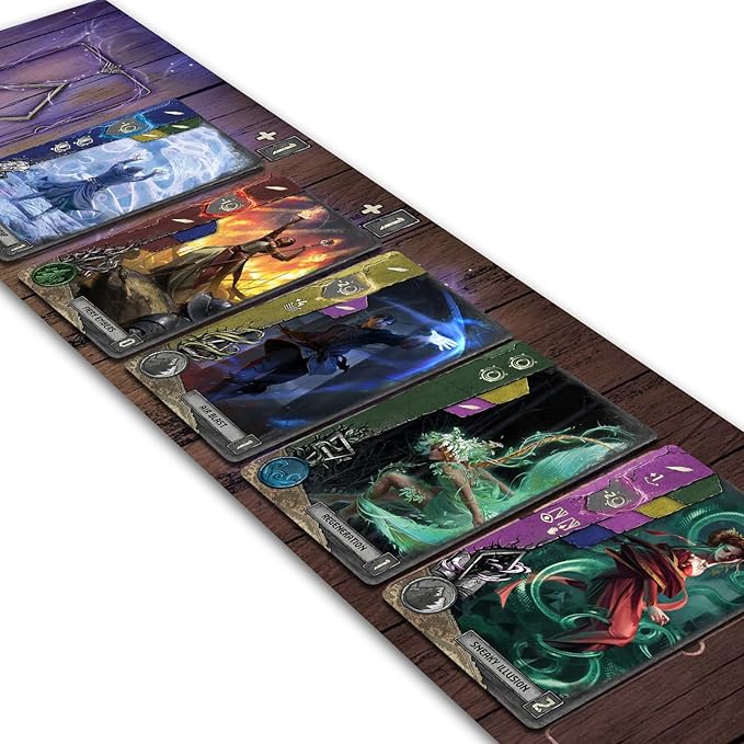 The Witcher Old World Mages Board Game Expansion - Adds 5 Unique Mage Characters! Fantasy & Adventure Strategy Game for Adults, Ages 14+, 1-5 Players, 90-150 Minute Playtime, Made by Go On Board