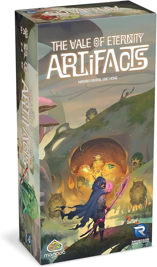 Renegade Game Studios: The Vale of Eternity: Artifacts Expansion - Drafting Collection Card Game, Tame & Hunt Monsters/Creatures, Age 14+, 2-4 Players