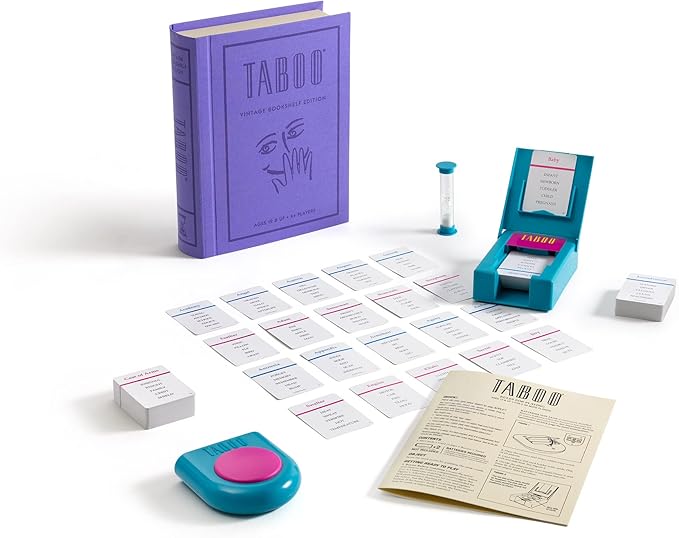 WS Game Company Taboo Vintage Bookshelf Edition