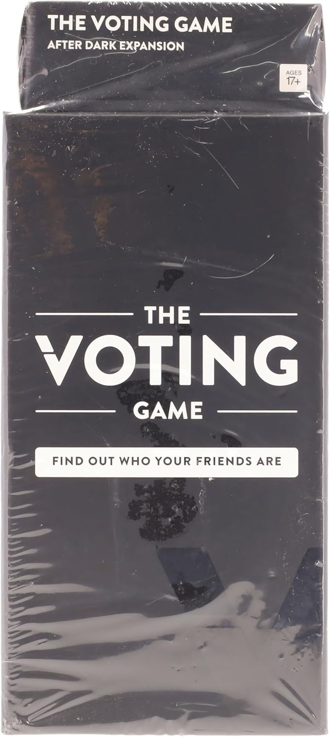 The Voting Game + After Dark Expansion Set - The Hilarious Adult Party Game About Finding Out Who Your Friends are - Perfect for College Students, Fun Parties & Board Games Night with Your Group