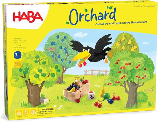 HABA Orchard Game - A Classic Cooperative Introduction to Board Games for Ages 3 and Up (Made in Germany)
