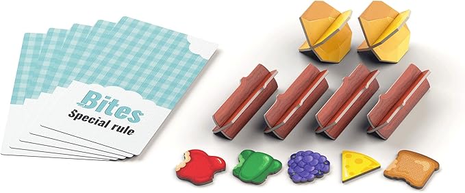 Bites - Board Game - 2 to 5 Players - 20 Minute Play Time