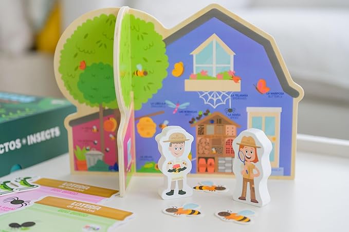 Insect Garden Bilingual Learning Kit | Hello, Insect Garden! - ¡Hola, Jardín de Insectos! Bilingual Learning Kit | Interactive Learning Activities Spanish and English Educational Resources For Kids 3+