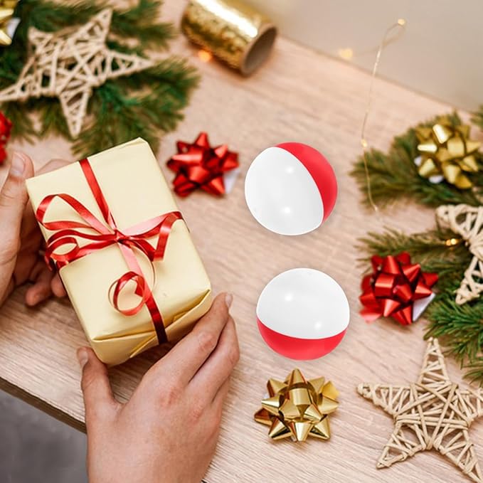 50PCS Vending Machine Capsules,1.97Inch Empty Round Balls Plastic Gumball Containers for Birthday Christmas Party Favor