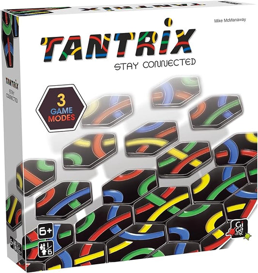 GIGAMIC Tantrix Strategy | Ages 6+ | 1 to 6 Players | 30 Minutes