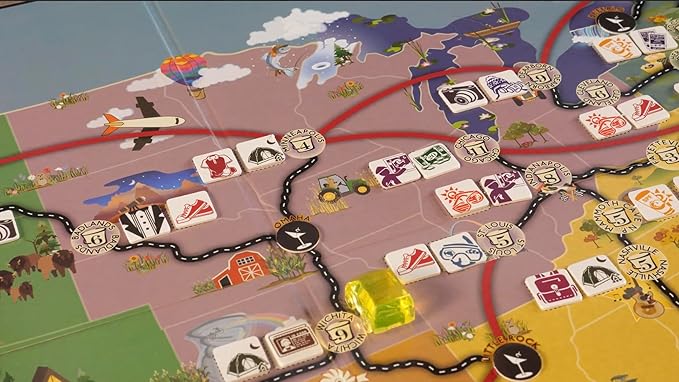 | New Strategy and Adventure Board Game for Families and Friends | 3-5 Players | Ages 10+ | 45-60 Minutes Playtime | Great for Competitive Board Gamers