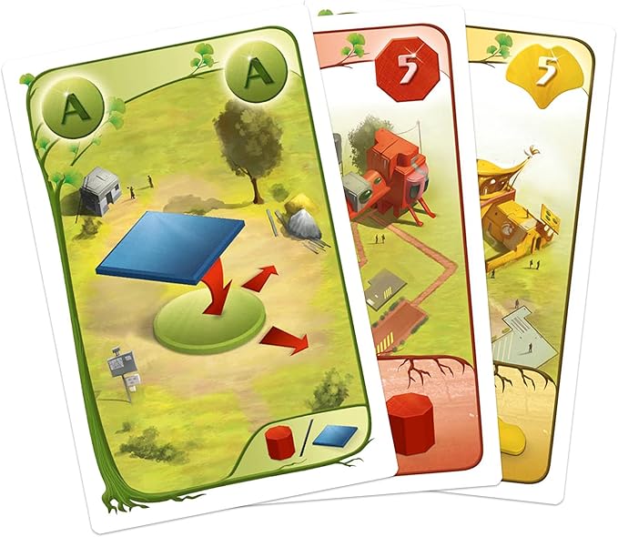 Pearl Games Ginkgopolis Board Game | Competitive Worker Placement Strategy Game for Adults and Kids | Ages 10+ | 1-5 Players | Average Playtime 45 Minutes | Made by Pearl Games