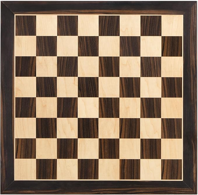 21.25’’ Wooden Chess Board Professional Tournament Chess Board with 2.0" Squares Large Chess Family Outdoor Board Games (Chess Board Only)