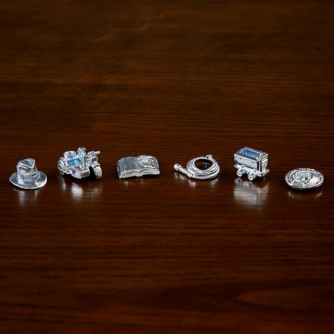 Hasbro Gaming Monopoly Indiana Jones Game, Inspired by The Indiana Jones Movies, Board Game for 2-6 Players, Ages 8 and Up