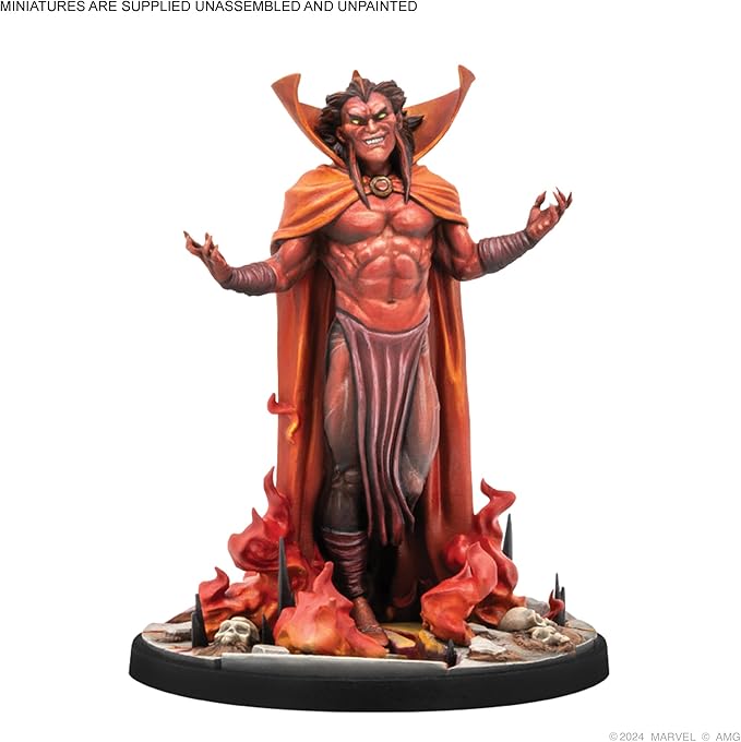 Marvel: Crisis Protocol Mephisto Character Pack - Manipulator of The Battlefield! Tabletop Superhero Game, Ages 14+, 2 Players, 90 Minute Playtime, Made