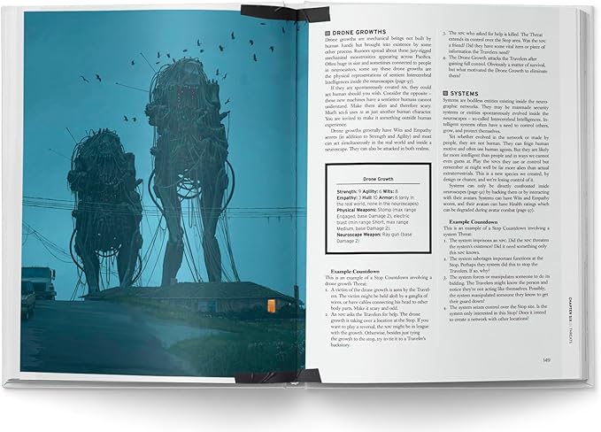 Free League Publishing The Electric State RPG Core Rulebook Tabletop Roleplaying Game for Adults, Family, Teens 14+