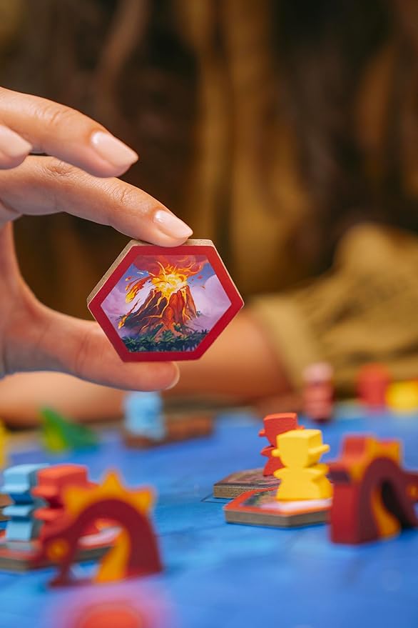 Survive The Island Board Game (2024 Edition) - Thrilling Escape Adventure with New Monsters! Fun Strategy Game for Kids & Adults, Ages 8+, 2-5 Players, 45 Minute Playtime, Made by Zygomatic