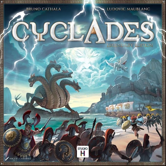 Cyclades | Strategy Game | Ages 14+ | 2 to 6 Players | 60-90 Minutes