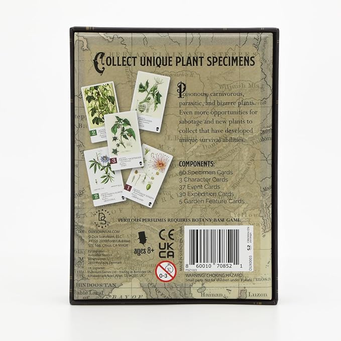Botany: Perilous Perfumes Expansion | Family Strategy Game for Young Botanists and Adults | Ages 8+ | for 1-5 Players | Average Playtime 45-90 mins | Perfect for Family Game Night