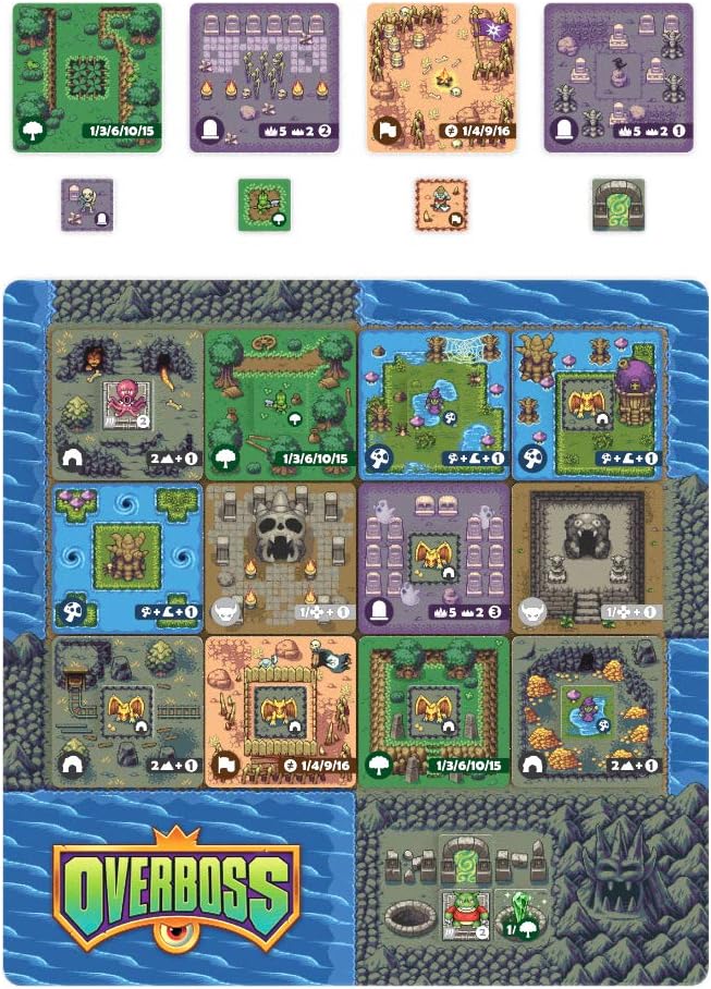 Brotherwise Games Overboss: A Boss Monster Adventure, Purple Medium