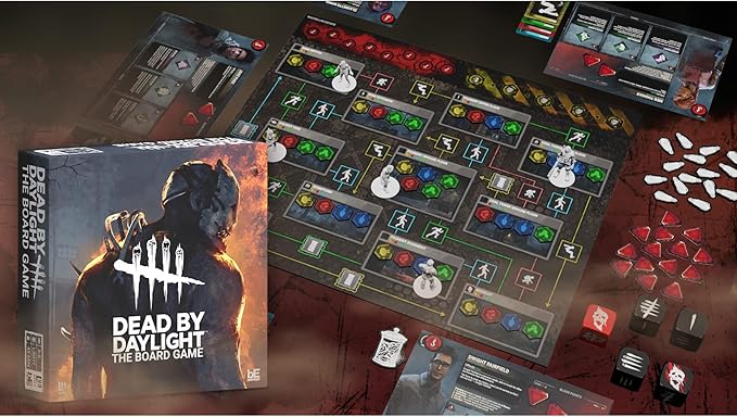 Dead by Daylight The Board Game | Horror Game with Miniatures | Survival Strategy Game for Adults and Teens | Ages 17+ | 3-5 Players | Average Playtime 30-60 Minutes | Made by Level 99 Games