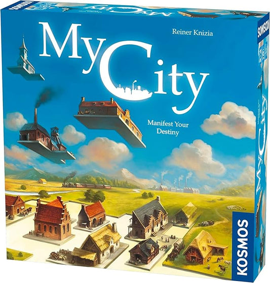 Thames & Kosmos My City | Family – Friendly | Legacy Board Game | Kosmos Games | 2 to 4 Players | Ages 10 and Up | Award Winning Designer Reiner Knizia , Blue