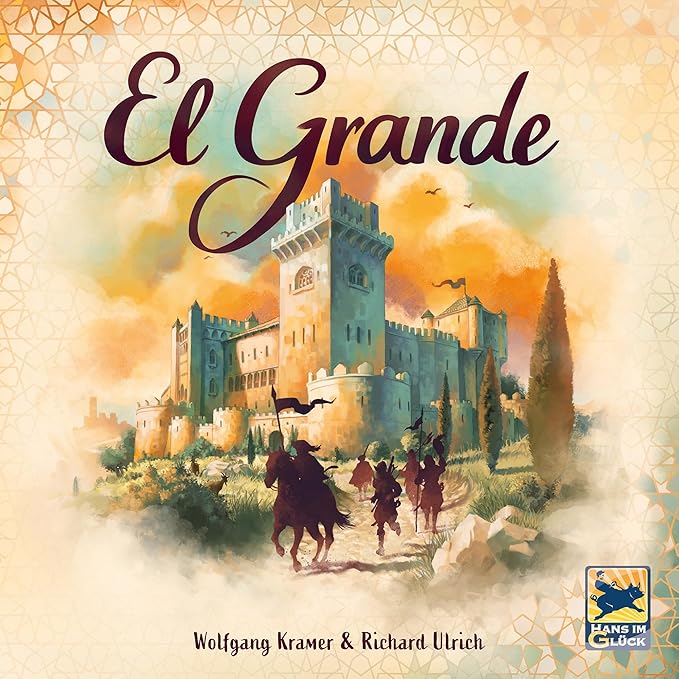 El Grande Board Game - Engage in Medieval Intrigue in 15th Century Spain! Area Control Strategy Game for Kids & Adults, Ages 12+, 2-5 Players, 90 Min Playtime, Made by Hans im Glück