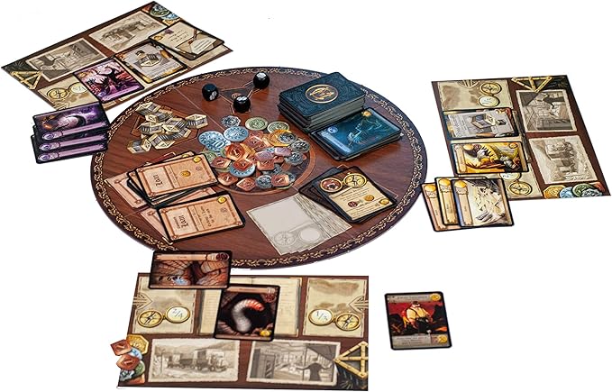 AMIGO Games Richard Garfield's Carnival of Monsters - Deck Building & Set Collecting Board Game - Explore Magical Lands & Capture Exotic Beasts 240 Cards | Ages 12+ | 2-5 Players