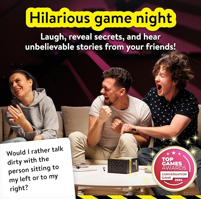 Answer This - How Well Do You Know Your Close Friends? - Hilarious Party Card Game for Adults - Cool Conversation Cards for a Game Night