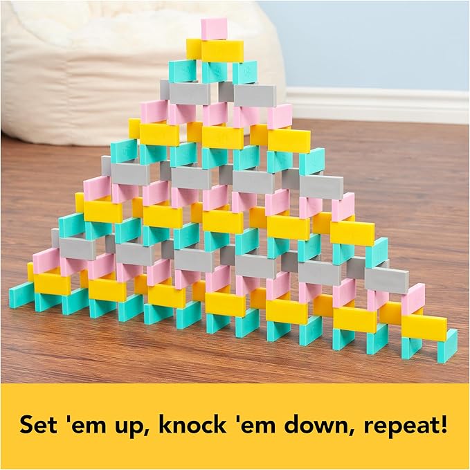 Spin Master Games Disney 100th Anniversary H5 Domino Creations 200 Dominoes & Accessories Domino Artist Lily Hevesh, Disney Gifts Dominoes Set for Adults & Kids Ages 5+