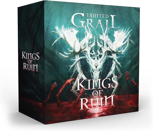 Tainted Grail: Kings of Ruin Board Game CORE Box - Explore Dark Lands and Unravel Immersive Stories! Ages 14+, 1-4 Players, 2-3 Hour Playtime, Made by Awaken Realms