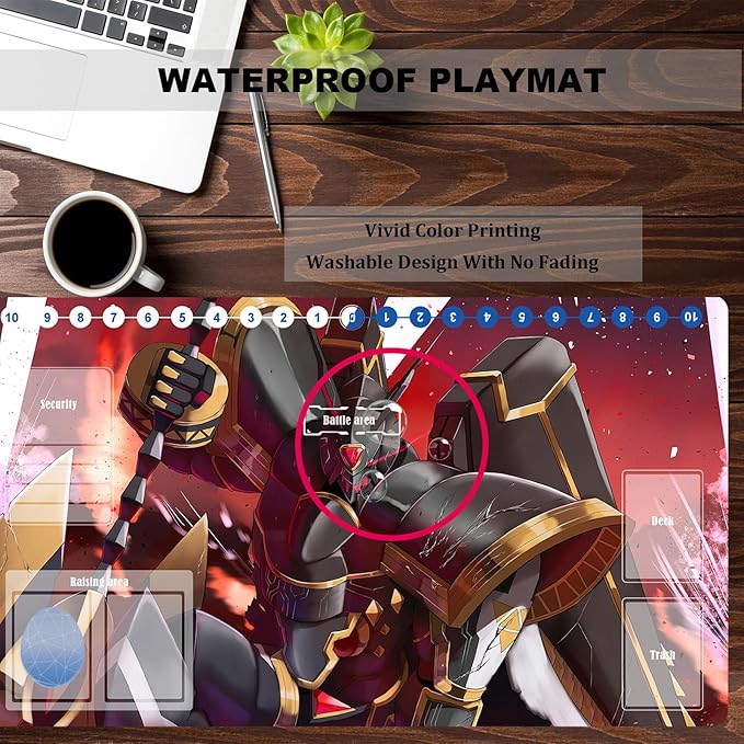 DTCG playmat Duel Mat Gaming Competition Pad Card Binder Deck 35x60CM 13.7x23.6in