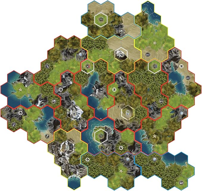 Civilization Board Game - Tactical Strategy for Ages 14+, 2-4 Players, 1-2 Hour Playtime by Fantasy Flight Games