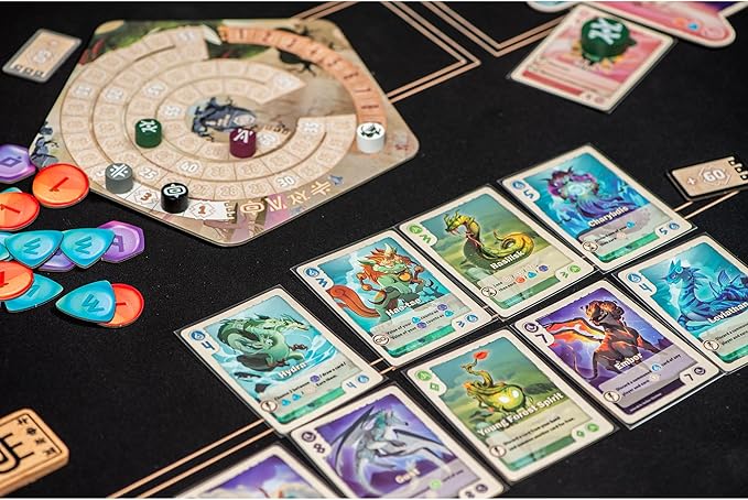 Renegade Game Studios: The Vale of Eternity - Drafting & Set Collection Card Game, Tame & Hunt Fantastical Monsters & Creatures, Ages 14+, 2-4 Players