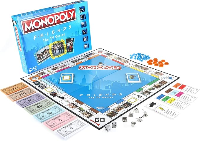 Monopoly Hasbro Gaming Friends The TV Series Edition Board Game for Ages 8 and Up (Amazon Exclusive)