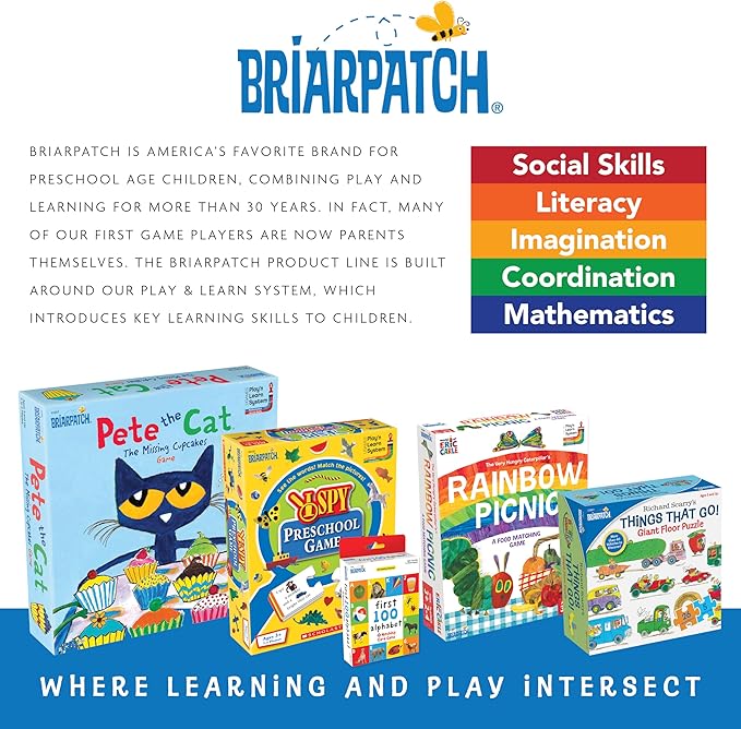 Briarpatch, Richard Scarry's Busytown Seek and Find Game, Based on Early Reader Books for Preschool, Kindergarten and 1st Grade