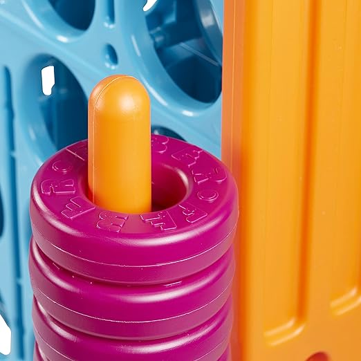 ECR4Kids Jumbo 4-To-Score, Giant Game, Vibrant