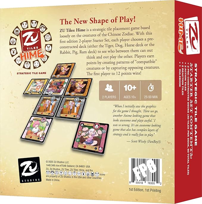 Zu Tiles: Hime: Starter Set 1