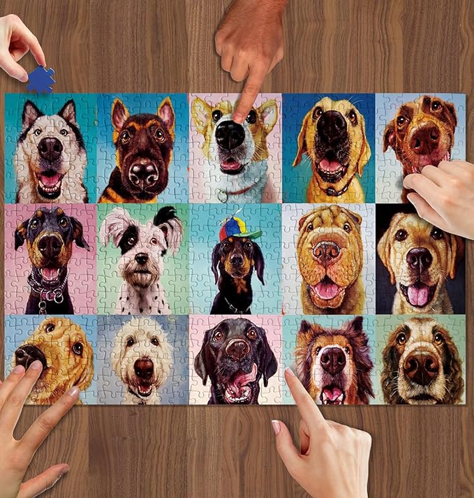 1000 Piece Jigsaw Puzzle for Adults (Dog Nose, 27.5 * 19.7 in)