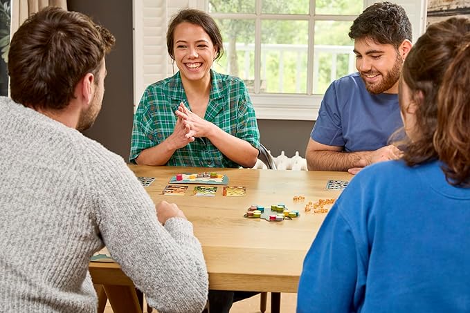 Harmonies Board Game - Create Oneiric Landscapes! Strategic & Poetic Gameplay, Fun Family Game for Kids & Adults, Ages 10+, 1-4 Players, 30 Min Playtime, (Multilingual Edition) Made by Libellud