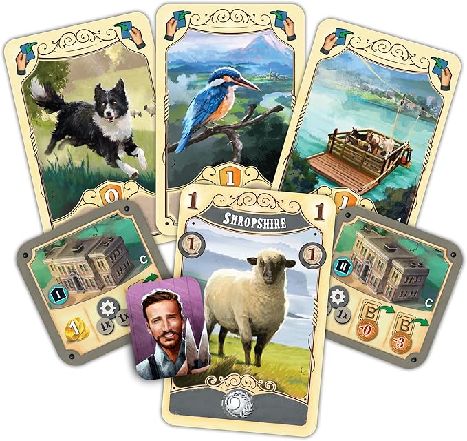 Great Western Trail 2nd Edition New Zealand Board Game - Embark on a Unique Cattle Ranching Adventure! Strategy Game for Kids & Adults, Ages 12+, 1-4 Players, 75-150 Min Playtime Made by Eggertspiele