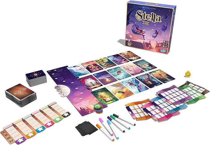 Stella: Dixit Universe Board Game - Competitive Sky Exploration Image Association Game, Strategic Guessing, Fun Family Game for Kids and Adults, Ages 8+, 3-6 Players, 30 Min Playtime, Made by Libellud