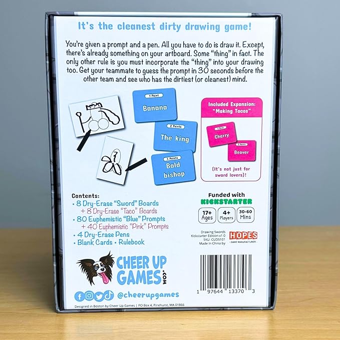 Drawing Swords | The Hilarious Dirty Drawing Party Game | Fun Game Night