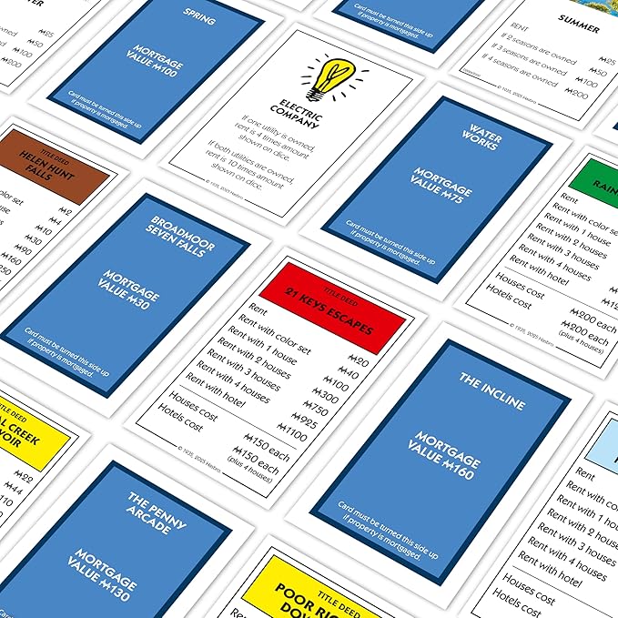 Monopoly Board Game – Colorado Springs, CO Edition: 2-6 Players Family Board Games for Kids and Adults, Board Games for Kids 8 and Up, Great for Game Night