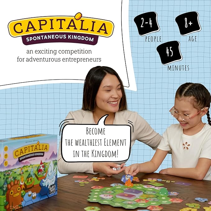 Family Board Game | Board Game for Adults and Family | Adventure Board Game | Ages 5+ | for 2 to 7 Players | Average Playtime 30-45 Minutes (Capitalia)
