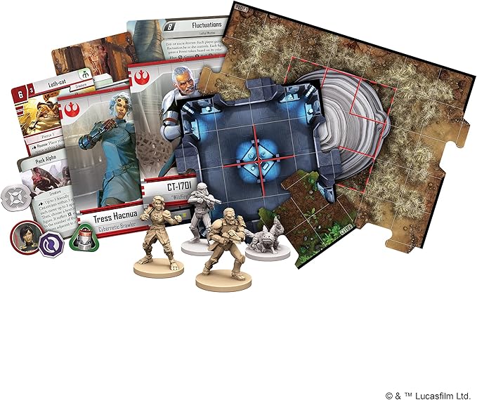 Star Wars Imperial Assault Board Game Tyrants of Lothal EXPANSION - Epic Sci-Fi Miniatures Strategy Game for Kids and Adults, Ages 14+, 1-5 Players, 1-2 Hour Playtime, Made by Fantasy Flight Games