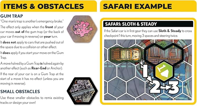 Joyride: Unleashed - Expansion, Car Combat Board Game, New Car & Beast, New Element of Play & Obstacles, Ages 12+, 2-4 Players