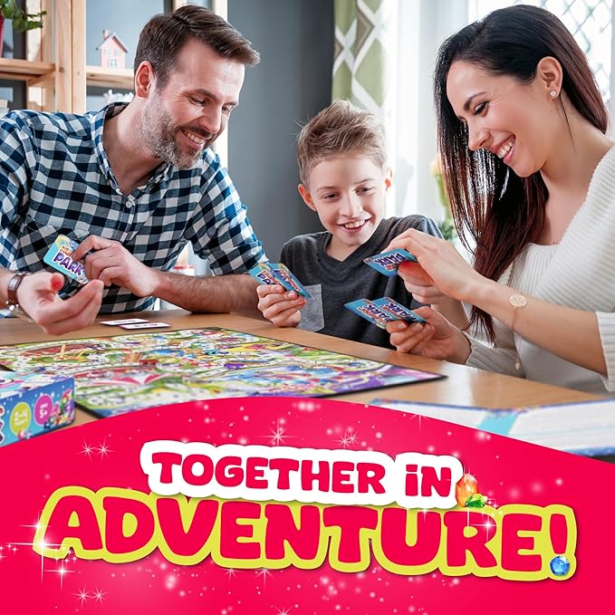 Number Park - Addition & Subtraction Math Games for Kids Ages 5-8 - Fun Educational Learning Game - Math Board Games for Kids - Learning Games for Kindergarten & Up - Math Game Learning Games Gift