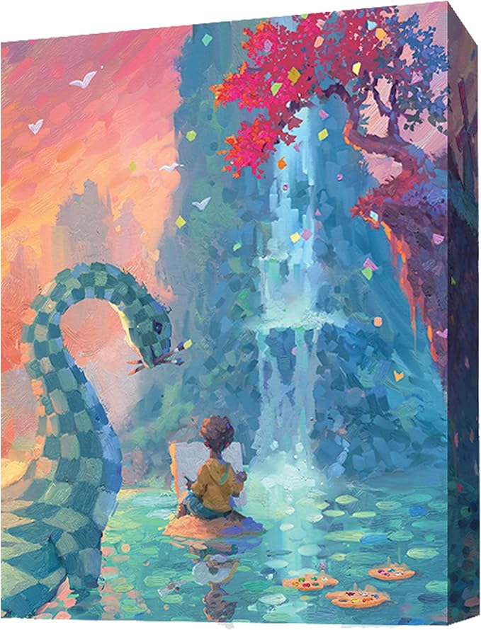 Canvas Reflections Board Game Expansion - Create Stunning Masterpieces! Art Competition and Puzzle Game for Kids &d Adults, Ages 14+, 1-5 Players, 30 Minute Playtime, Made by R2i Games
