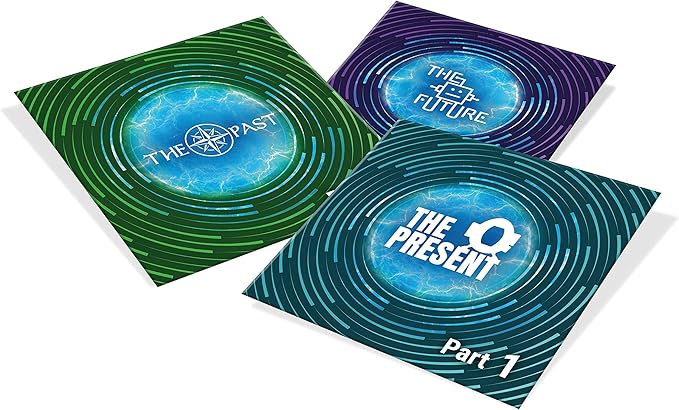 Escape Room The Game, Family Edition - with 3 Exciting Time Travel Games | Solve The Mystery Board Game for Family, Kids & Teens (English Version)