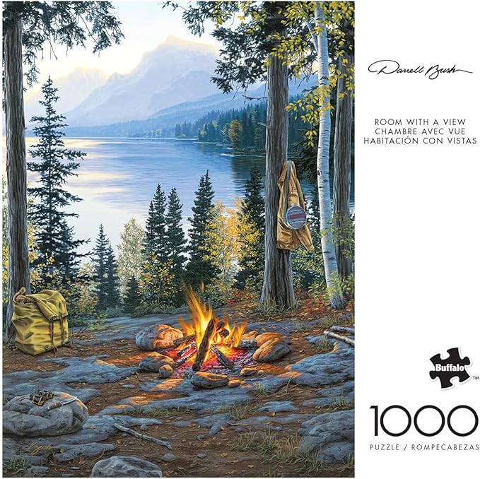 Buffalo Games - Darrell Bush - Room with a View - 1000 Piece Jigsaw Puzzle for Adults - Challenging Puzzle Perfect for Game Nights - Finished Size is 26.75 x 19.75